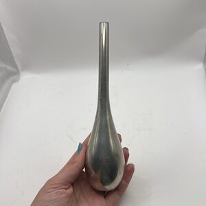 Royal Holland Pewter Daalderop Pewter Metal Bud Flower Vase Decor Collectible